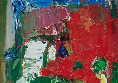Hans Hofmann Abstract Expressionist Painting with Bold Colors