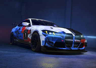 BMW M4 GT3 Race Car