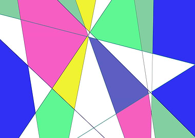 Colorful Abstract Geometric Shapes