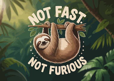 Not Fast, Not Furious Sloth