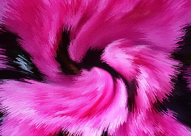 Abstract Pink Swirl