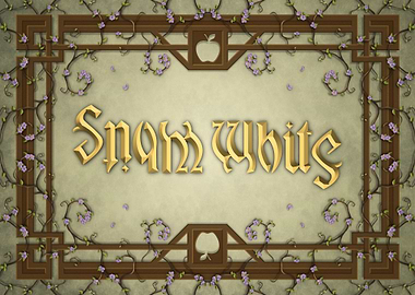 'Snow White' Ambigram