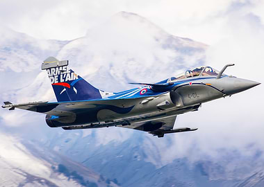 French Air Force Rafale Fighter Jet