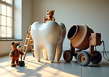 Tooth Re-Construction with Teddy Bears