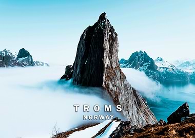 Troms Norway Nordic Mountain