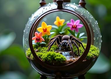 Spiderarium: A spiders retreat