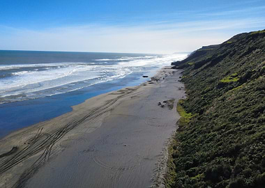 Coastal Beach Landscape
