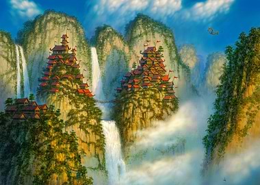 Pandaria's Soaring Peaks and Temples