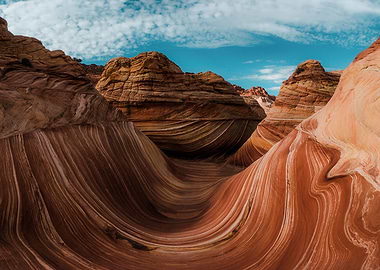 The Wave Arizona Landscape