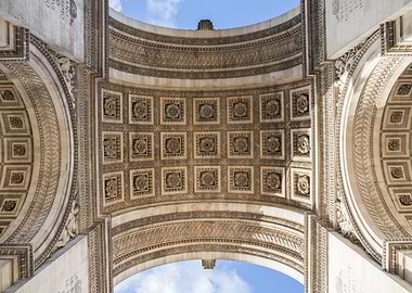 Arc de Triomphe Interior Detail
