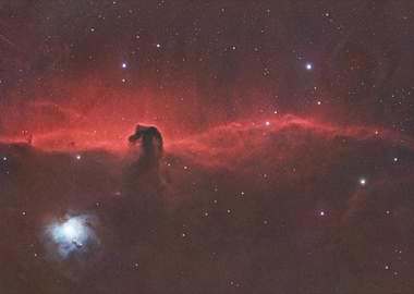 Horsehead Nebula in Deep Space