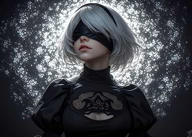 2B Nier Automata Portrait