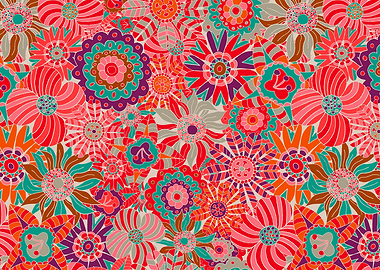 Colorful Floral Pattern