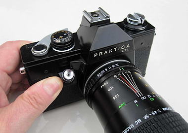 Vintage Praktica LTL Film Camera
