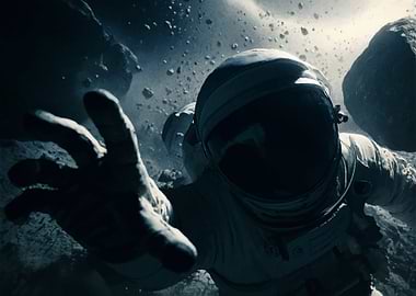 Lost Astronaut in Space