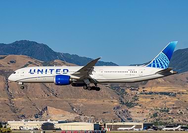 United Boeing 787-9