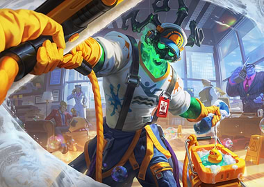 Thresh's Office Cleanup Chaos