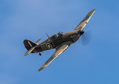 Hawker Hurricane in Flight