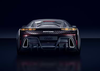 Bertone GB110 Rear View