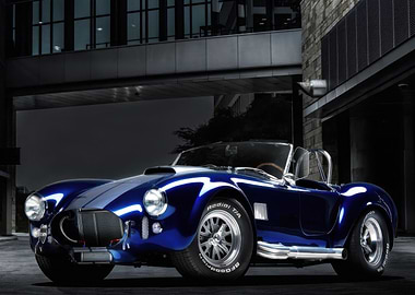 Blue Cobra Car