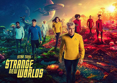 Star Trek: Strange New Worlds season 3 - USS Enterprise crew