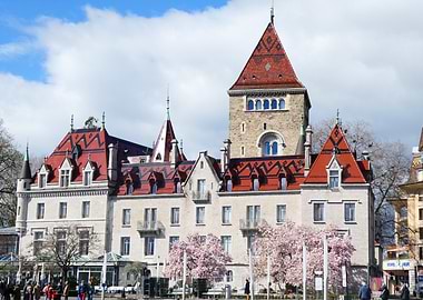 Château d'Ouchy, Lausanne, Switzerland