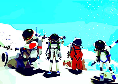 Astroneer: Space Exploration and Teamwork
