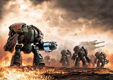 Salamanders at Istvaan V