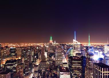 new york city at night