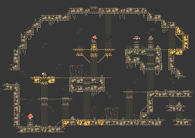 Pixel Art Platformer Level Design