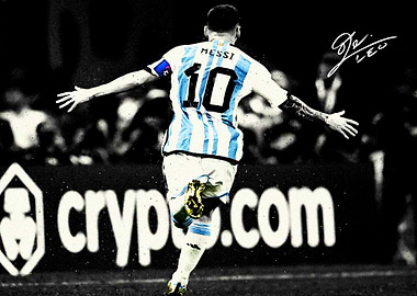 Messi Argentina Jersey Celebration