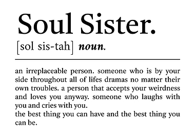 Soul Sister Definition