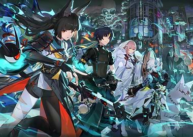 Characters in Urban Fantasy Setting