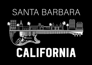 Santa Barbara Souvenir Men California Santa Barbara