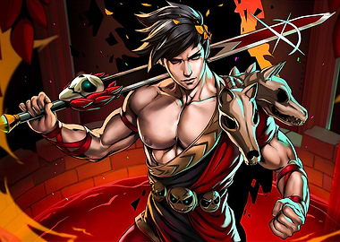 Zagreus from Hades Game Illustration