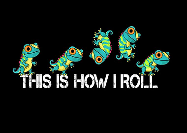 Cute Chameleon Gift Kids Lizard Reptile Chameleon