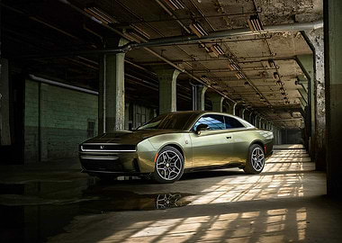 DODGE Car in Industrial Setting