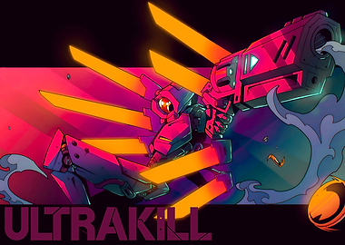 Ultrakill Robot with Gun