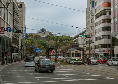 Kumamoto Castle View