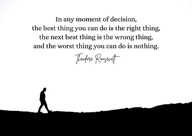 Theodore Roosevelt Quote