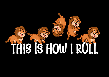 Funny Lion Lover Kids Lion Gift Men Wildcat Lion