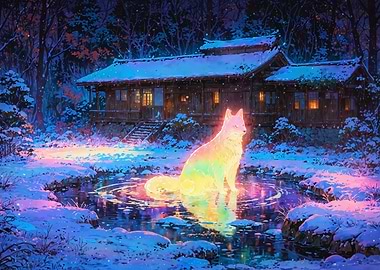 Kenroku-en Garden in Winter