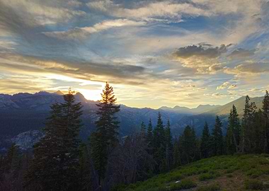 Minaret Vista Sunset