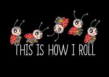 Cute ladybug Lover Kids Insect Gift Women Ladybug