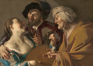 The Concert by Dirck van Baburen