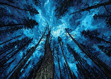 Blue Forest Canopy