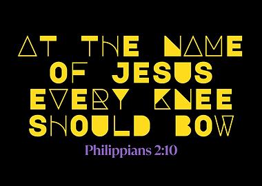 At the Name of Jesus