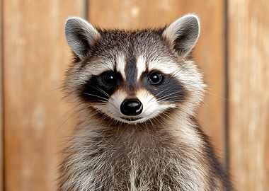 Raccoon Portrait