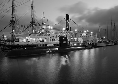 Ships in San Diego Harbor
