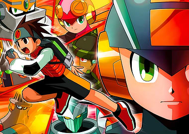 Mega Man Star Force Characters
